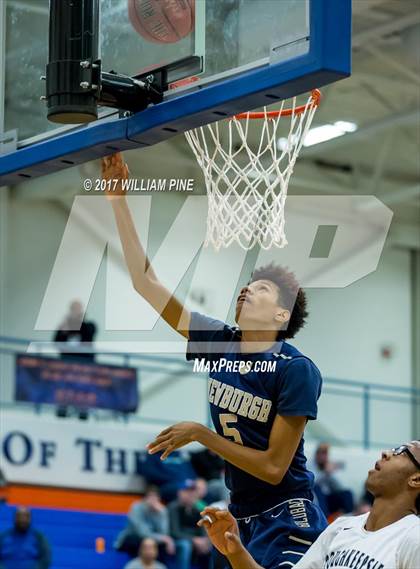 Thumbnail 2 in Newburgh Free Academy vs. Poughkeepsie (Officials vs Cancer) photogallery.