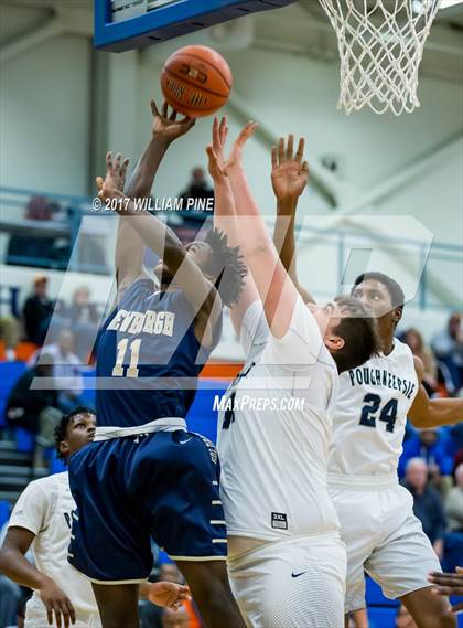 Thumbnail 2 in Newburgh Free Academy vs. Poughkeepsie (Officials vs Cancer) photogallery.