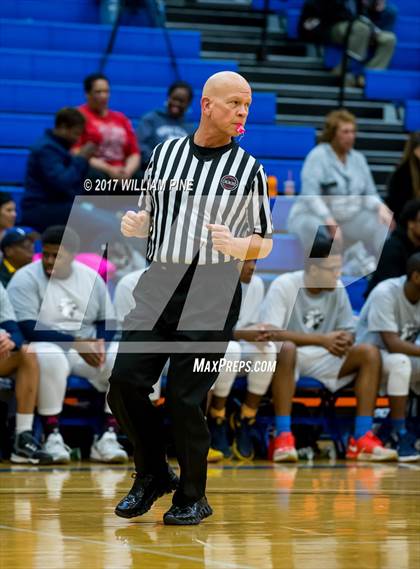 Thumbnail 2 in Newburgh Free Academy vs. Poughkeepsie (Officials vs Cancer) photogallery.