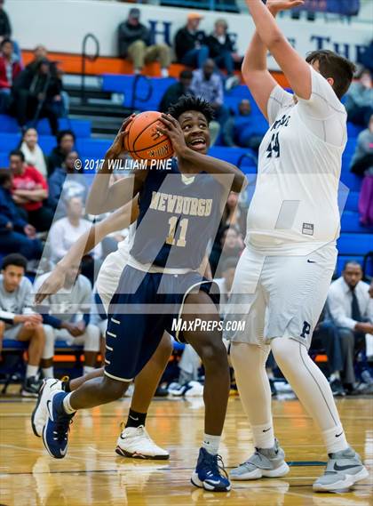 Thumbnail 2 in Newburgh Free Academy vs. Poughkeepsie (Officials vs Cancer) photogallery.