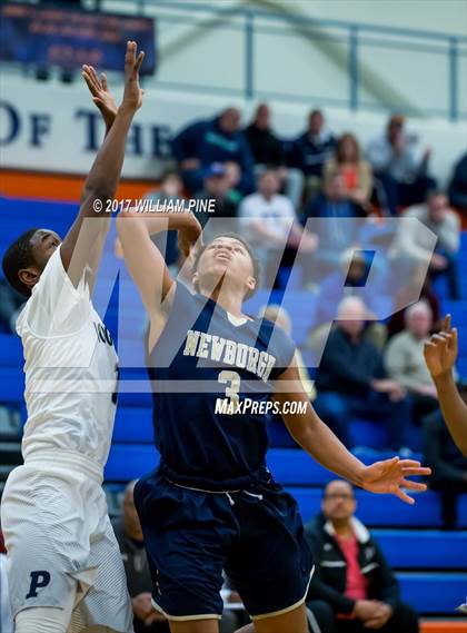 Thumbnail 2 in Newburgh Free Academy vs. Poughkeepsie (Officials vs Cancer) photogallery.