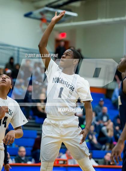 Thumbnail 1 in Newburgh Free Academy vs. Poughkeepsie (Officials vs Cancer) photogallery.