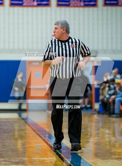 Thumbnail 3 in Newburgh Free Academy vs. Poughkeepsie (Officials vs Cancer) photogallery.