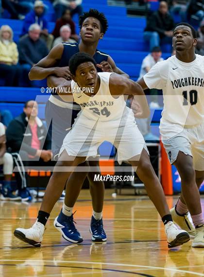 Thumbnail 3 in Newburgh Free Academy vs. Poughkeepsie (Officials vs Cancer) photogallery.