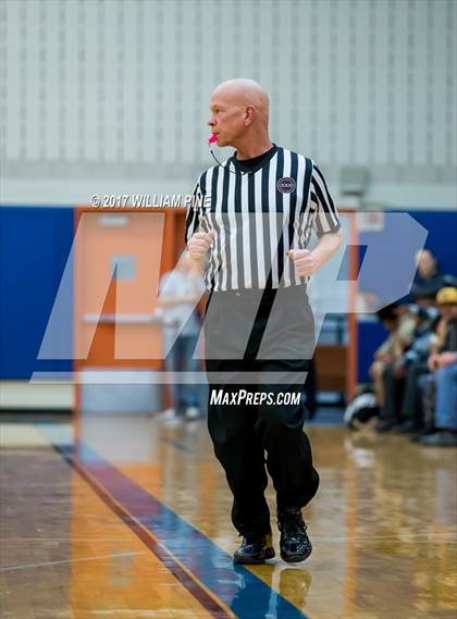 Thumbnail 2 in Newburgh Free Academy vs. Poughkeepsie (Officials vs Cancer) photogallery.