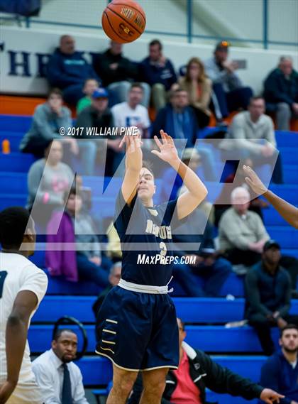 Thumbnail 2 in Newburgh Free Academy vs. Poughkeepsie (Officials vs Cancer) photogallery.