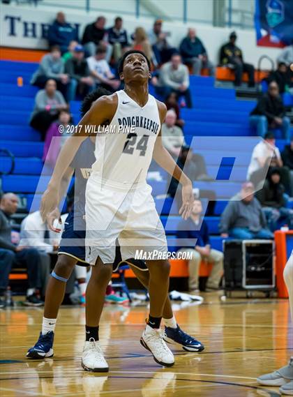 Thumbnail 2 in Newburgh Free Academy vs. Poughkeepsie (Officials vs Cancer) photogallery.
