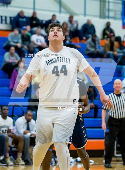 Thumbnail 2 in Newburgh Free Academy vs. Poughkeepsie (Officials vs Cancer) photogallery.