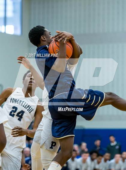 Thumbnail 1 in Newburgh Free Academy vs. Poughkeepsie (Officials vs Cancer) photogallery.