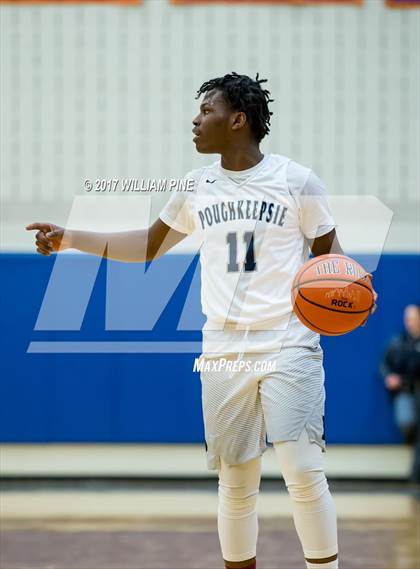 Thumbnail 1 in Newburgh Free Academy vs. Poughkeepsie (Officials vs Cancer) photogallery.