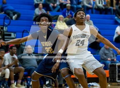 Thumbnail 3 in Newburgh Free Academy vs. Poughkeepsie (Officials vs Cancer) photogallery.