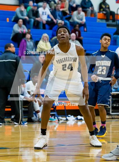 Thumbnail 1 in Newburgh Free Academy vs. Poughkeepsie (Officials vs Cancer) photogallery.