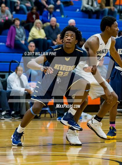 Thumbnail 2 in Newburgh Free Academy vs. Poughkeepsie (Officials vs Cancer) photogallery.