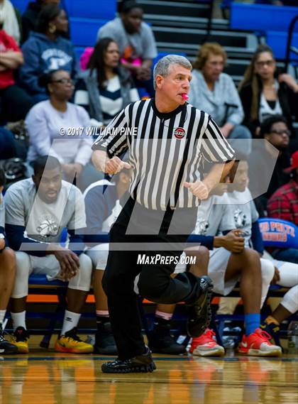Thumbnail 2 in Newburgh Free Academy vs. Poughkeepsie (Officials vs Cancer) photogallery.