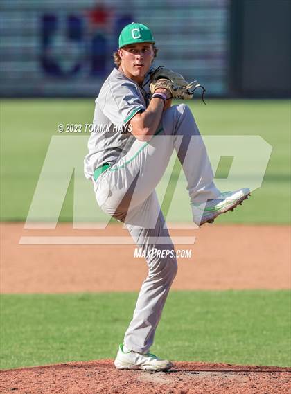 Thumbnail 1 in Ridge Point vs. Southlake Carroll (UIL 6A Baseball Semifinal) photogallery.