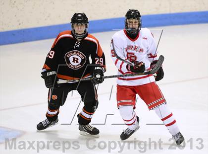 Thumbnail 2 in Ridgefield vs. Fairfield Prep (CIAC Division I Semifinal) photogallery.
