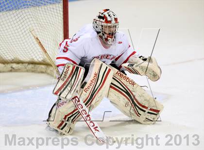 Thumbnail 3 in Ridgefield vs. Fairfield Prep (CIAC Division I Semifinal) photogallery.