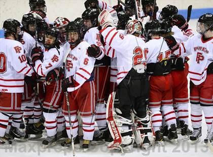 Thumbnail 3 in Ridgefield vs. Fairfield Prep (CIAC Division I Semifinal) photogallery.