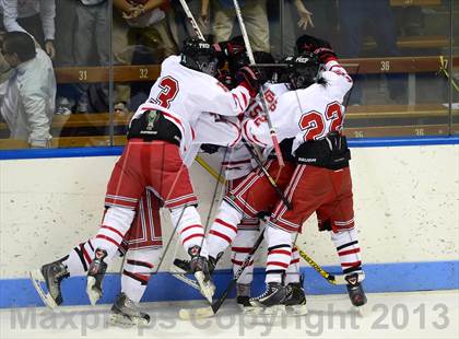 Thumbnail 3 in Ridgefield vs. Fairfield Prep (CIAC Division I Semifinal) photogallery.