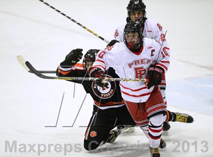 Thumbnail 2 in Ridgefield vs. Fairfield Prep (CIAC Division I Semifinal) photogallery.