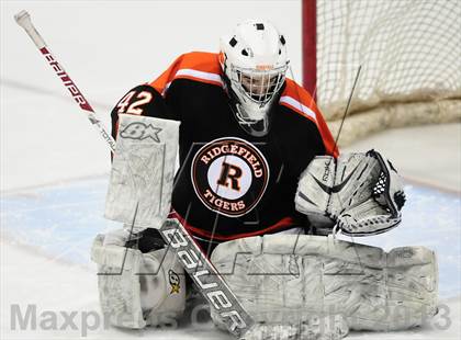 Thumbnail 3 in Ridgefield vs. Fairfield Prep (CIAC Division I Semifinal) photogallery.