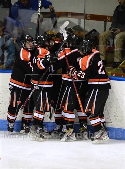 Thumbnail 2 in Ridgefield vs. Fairfield Prep (CIAC Division I Semifinal) photogallery.