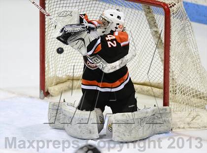 Thumbnail 2 in Ridgefield vs. Fairfield Prep (CIAC Division I Semifinal) photogallery.