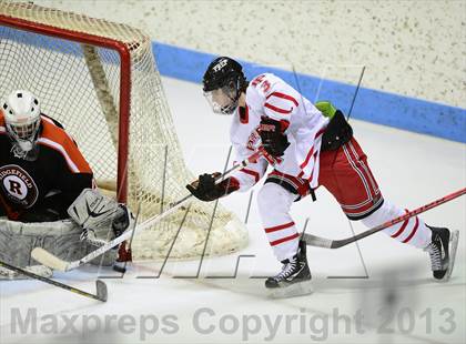 Thumbnail 3 in Ridgefield vs. Fairfield Prep (CIAC Division I Semifinal) photogallery.