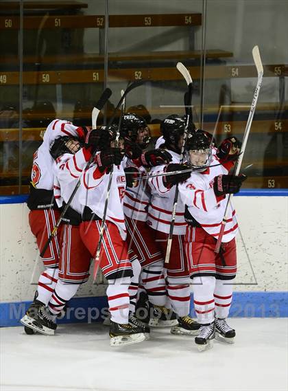Thumbnail 3 in Ridgefield vs. Fairfield Prep (CIAC Division I Semifinal) photogallery.