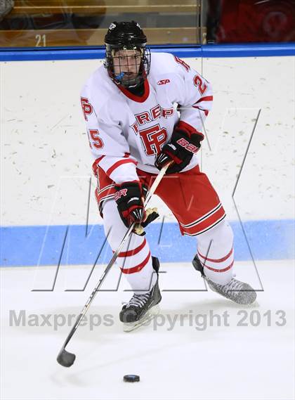 Thumbnail 2 in Ridgefield vs. Fairfield Prep (CIAC Division I Semifinal) photogallery.
