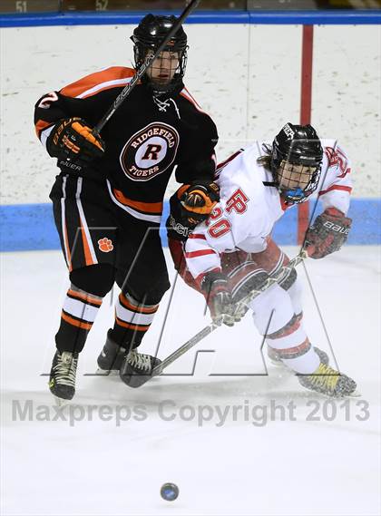 Thumbnail 2 in Ridgefield vs. Fairfield Prep (CIAC Division I Semifinal) photogallery.