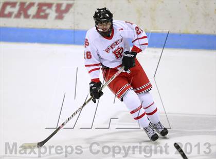 Thumbnail 3 in Ridgefield vs. Fairfield Prep (CIAC Division I Semifinal) photogallery.