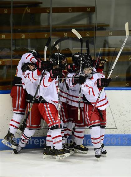 Thumbnail 2 in Ridgefield vs. Fairfield Prep (CIAC Division I Semifinal) photogallery.