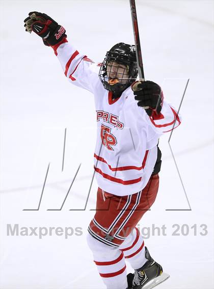 Thumbnail 3 in Ridgefield vs. Fairfield Prep (CIAC Division I Semifinal) photogallery.