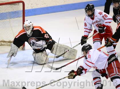 Thumbnail 2 in Ridgefield vs. Fairfield Prep (CIAC Division I Semifinal) photogallery.