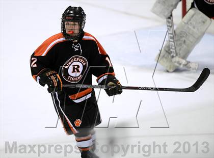 Thumbnail 3 in Ridgefield vs. Fairfield Prep (CIAC Division I Semifinal) photogallery.