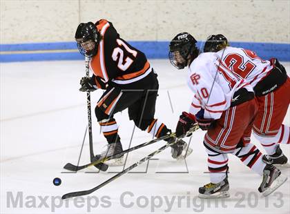 Thumbnail 3 in Ridgefield vs. Fairfield Prep (CIAC Division I Semifinal) photogallery.