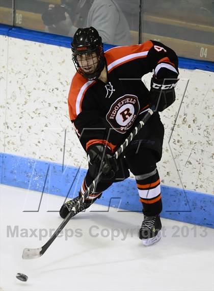 Thumbnail 3 in Ridgefield vs. Fairfield Prep (CIAC Division I Semifinal) photogallery.