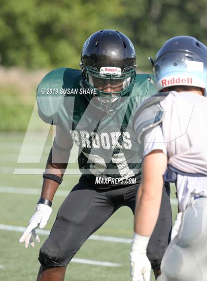 Thumbnail 2 in Phillips Academy @ Brooks (Scrimmage) photogallery.