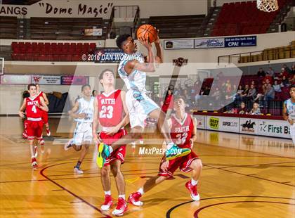 Thumbnail 3 in Grapevine Faith Christian vs. New Way Christian Academy (Fantasy of Lights) photogallery.