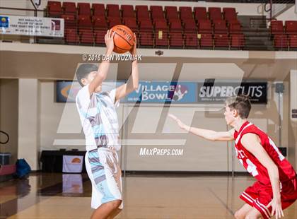 Thumbnail 2 in Grapevine Faith Christian vs. New Way Christian Academy (Fantasy of Lights) photogallery.