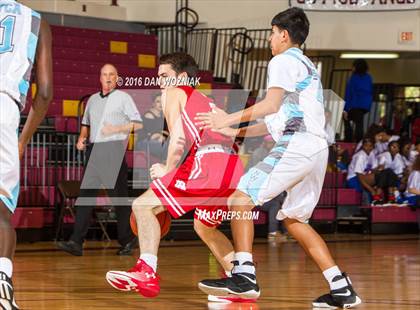 Thumbnail 2 in Grapevine Faith Christian vs. New Way Christian Academy (Fantasy of Lights) photogallery.
