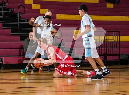 Thumbnail 1 in Grapevine Faith Christian vs. New Way Christian Academy (Fantasy of Lights) photogallery.