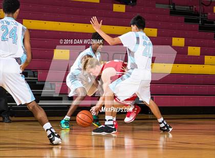 Thumbnail 3 in Grapevine Faith Christian vs. New Way Christian Academy (Fantasy of Lights) photogallery.