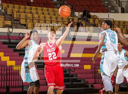 Thumbnail 2 in Grapevine Faith Christian vs. New Way Christian Academy (Fantasy of Lights) photogallery.