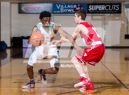 Thumbnail 2 in Grapevine Faith Christian vs. New Way Christian Academy (Fantasy of Lights) photogallery.