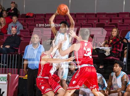 Thumbnail 3 in Grapevine Faith Christian vs. New Way Christian Academy (Fantasy of Lights) photogallery.