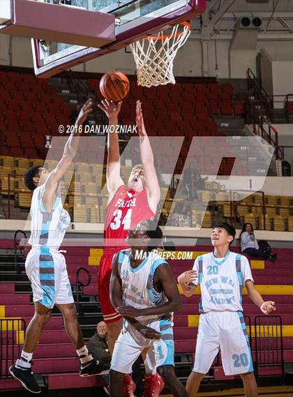 Thumbnail 2 in Grapevine Faith Christian vs. New Way Christian Academy (Fantasy of Lights) photogallery.