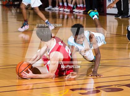 Thumbnail 3 in Grapevine Faith Christian vs. New Way Christian Academy (Fantasy of Lights) photogallery.