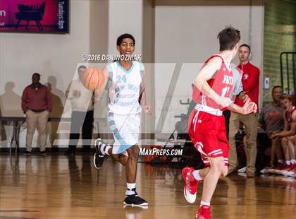 Thumbnail 2 in Grapevine Faith Christian vs. New Way Christian Academy (Fantasy of Lights) photogallery.